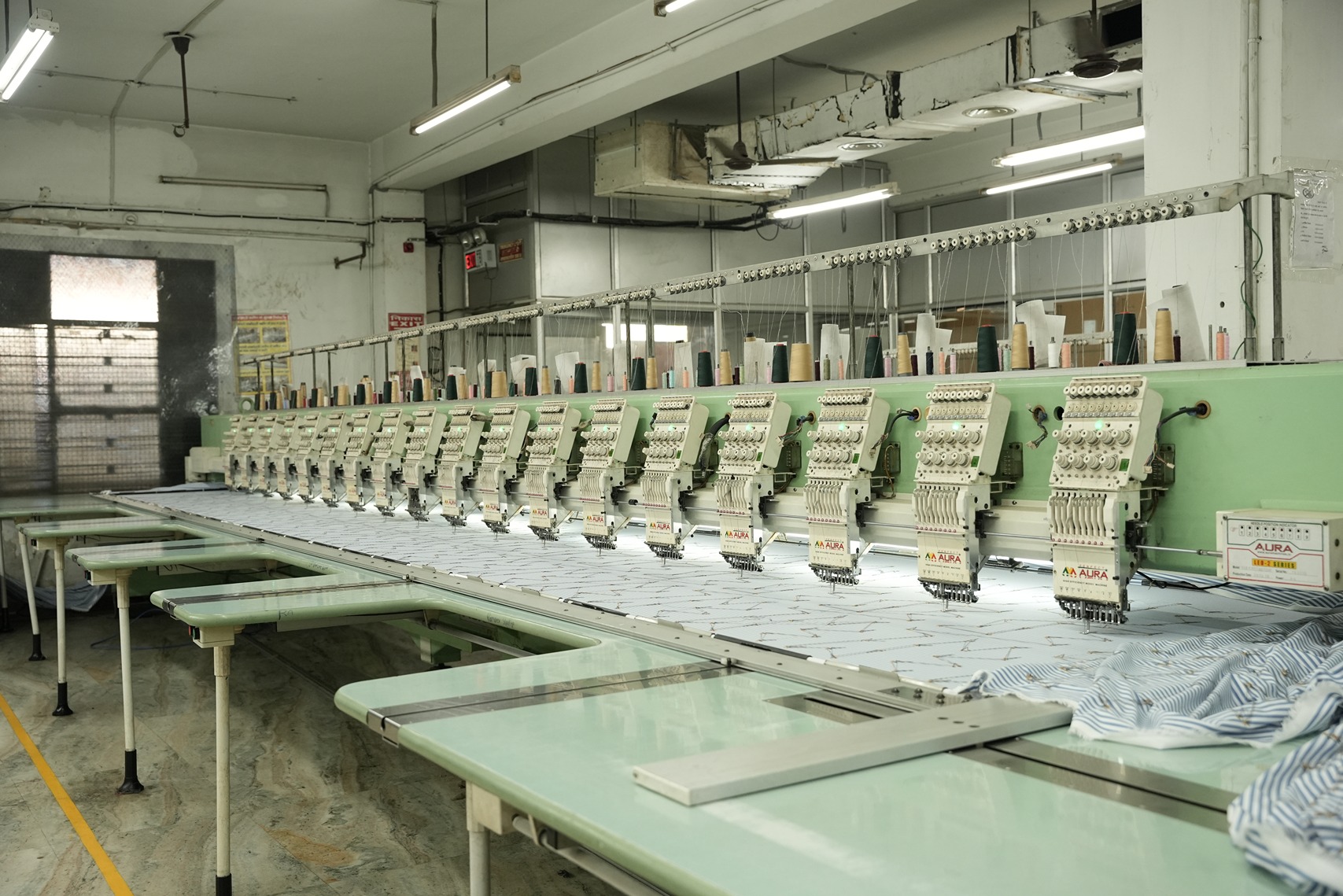 Embroidery and value addition capability
